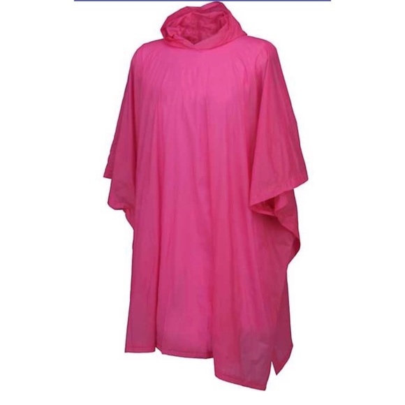 Pink Adult Poncho - Picture 1 of 3